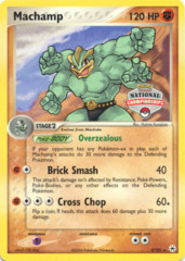 Machamp 9/101 Non-Holo Promo - 2005 National Championships